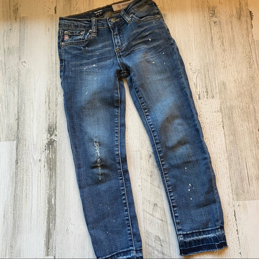 AG Skinny Cropped Jeans